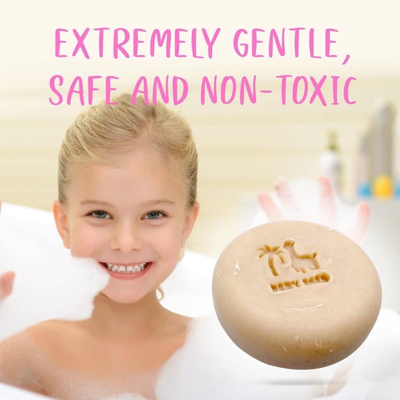 Relaxcation Baby Soap Bar with Greek Yogurt and Coconut Milk - Naturally Cold Processed from Organic Ingredients - Newborn Gift - Handmade in USA (3-pack) - Image 3